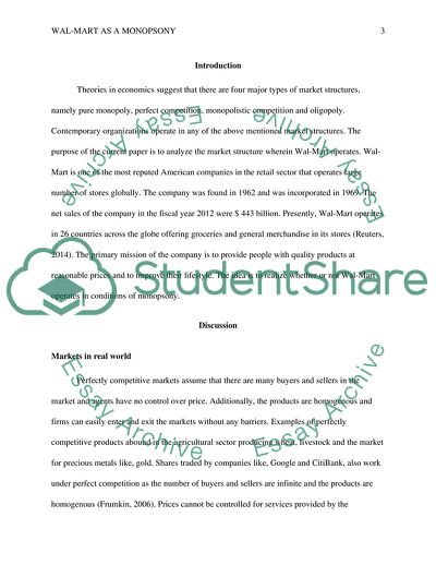 Wal-Mart as a Monopsony