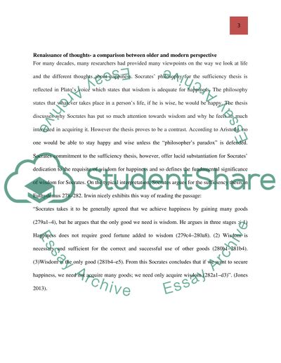 Renaissance of Thoughts