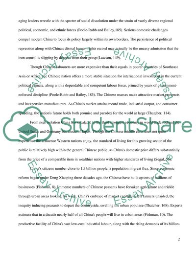 Is there a China threat, and if so what should we be doing about it