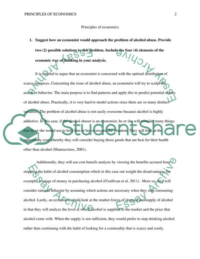 Principles of Economics