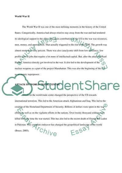 Watershed Moments in the History of USA