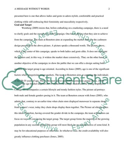 Benettons Message without Words