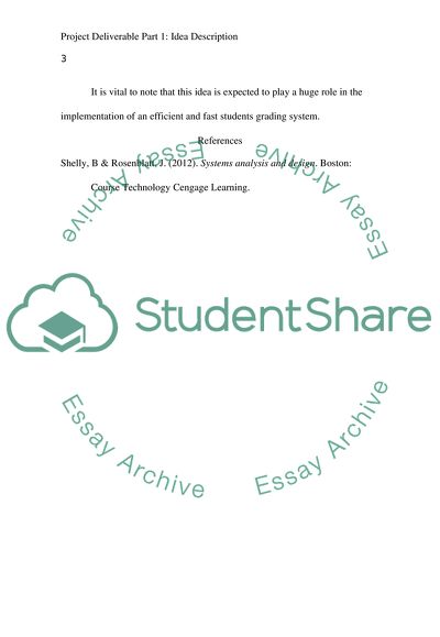 Coming Up with a Computerized Students Grading System
