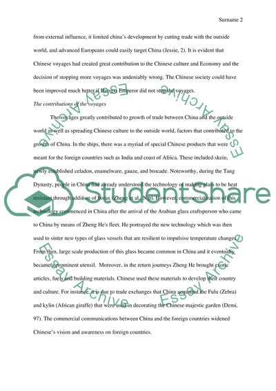 The Stopped Voyages and the Stopped Social Improving