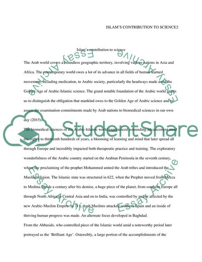 Islams Contribution to Science