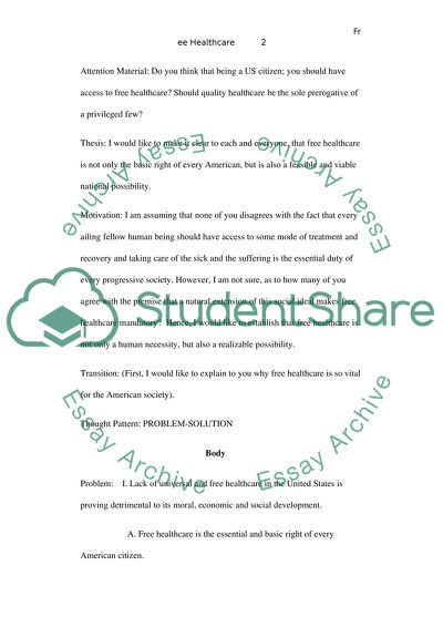 Universal and Free Healthcare in the United States