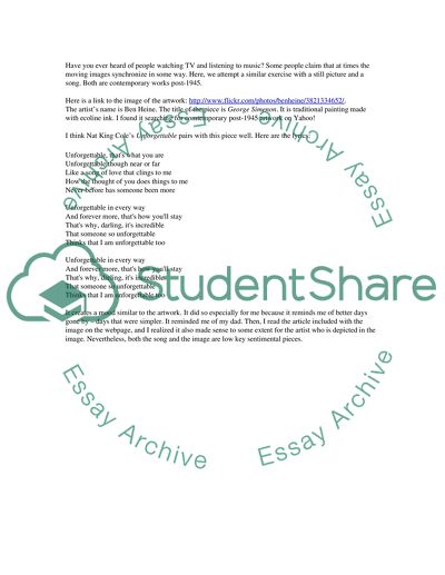 Nat King Coles Unforgettable