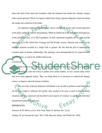 Works of Jacques Louis David and Damier