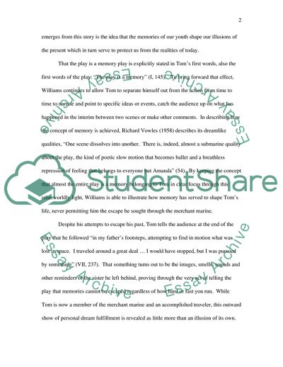 The Central Theme of The Glass Megagerie by Tennessee Williams