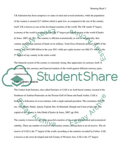 Economical Analysis of UK