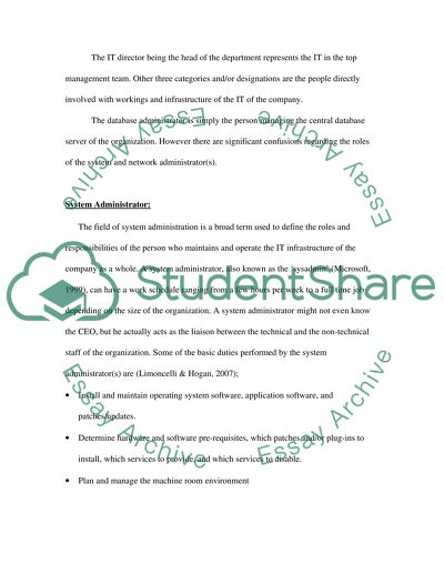 Why do we distinguish between network administration and systems administration