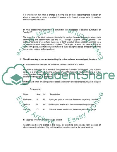Electromagnetic Radiation