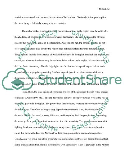 The Robustness of Authoritarianism in the Middle East