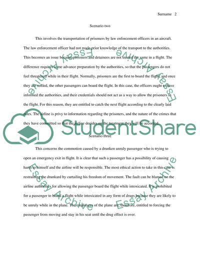 Resp. Aircraft Operator Security Threats