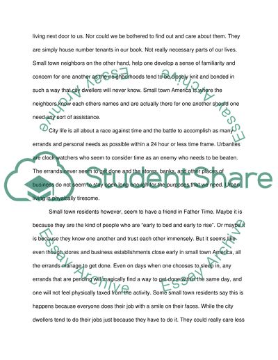 Comparison and contrast