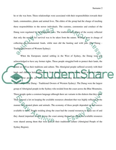 Artifacts of Darug Indigenous Australians