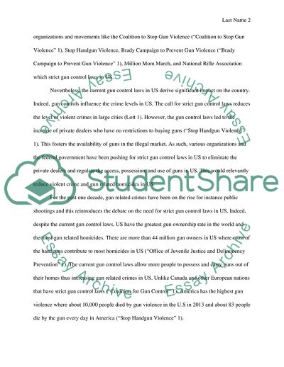 Gun Control in the United States