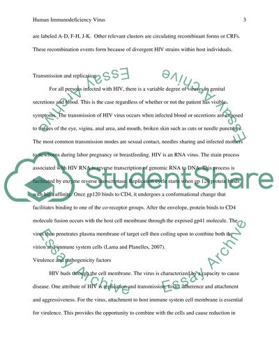 Human Immunodeficiency Virus