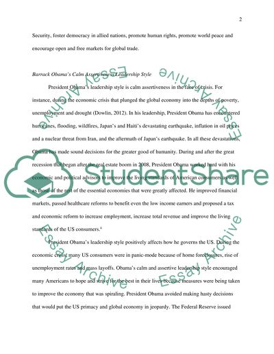 The Presidency of The United States