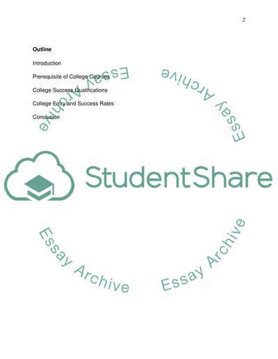 Does the highschool disploma guarantee sucess in math corses in college