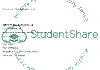 A Business Model for Entrepreneurship