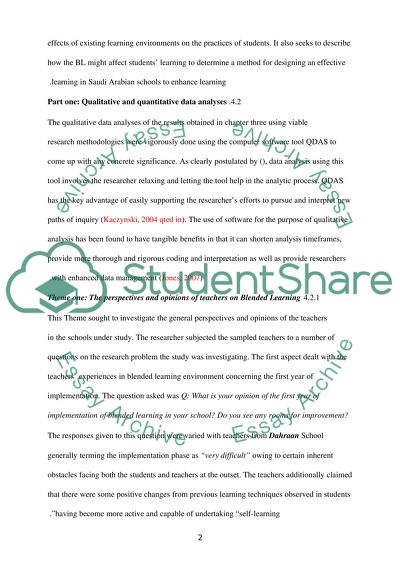 Blended Learning in Saudi Arabian Girls Secondary School Education