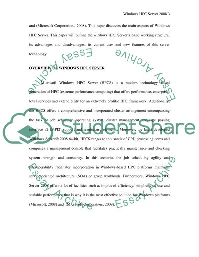 Windows HPC Server 2008