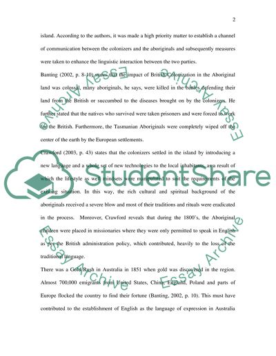 Language and Culture of Australia