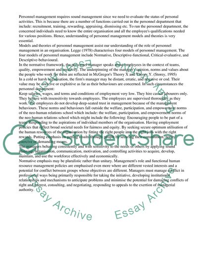 Personnel Management - Enterprise Labour Flexibility and Security Surveys