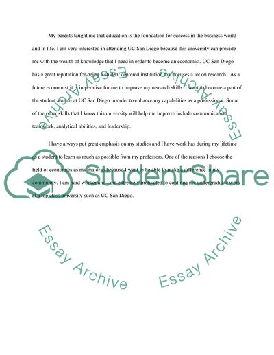 Uc essay topics