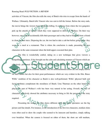 Pulp Fiction by Quentin Tarantino