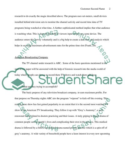 Television programming