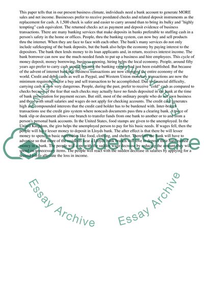 Stakeholders of Lloyds TSB Bank