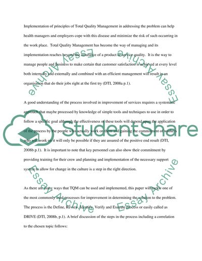 Quality Centered Health care Management/Clinical Governance