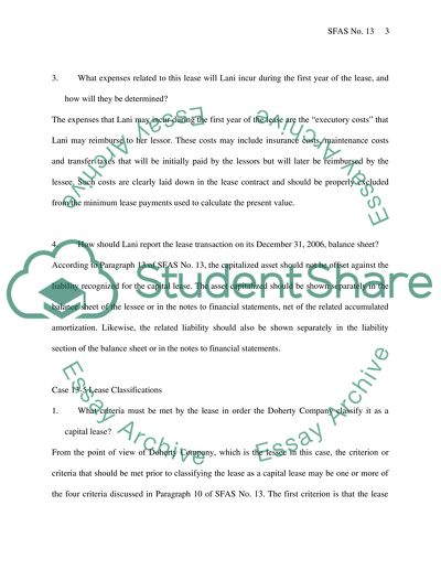 The Theoretical Basis for the Accounting Standard