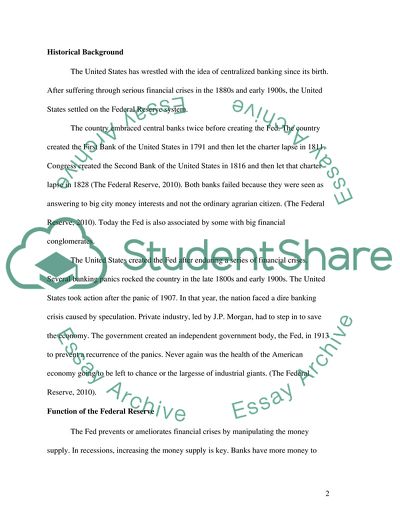 Ending the Fed: Arguments for and Against