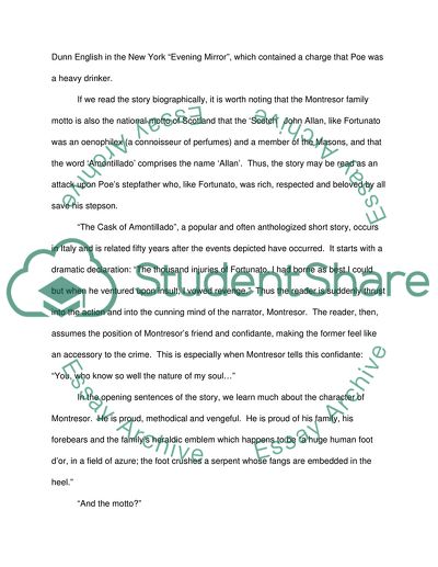 Analysis of Edgar Allan Poes Works