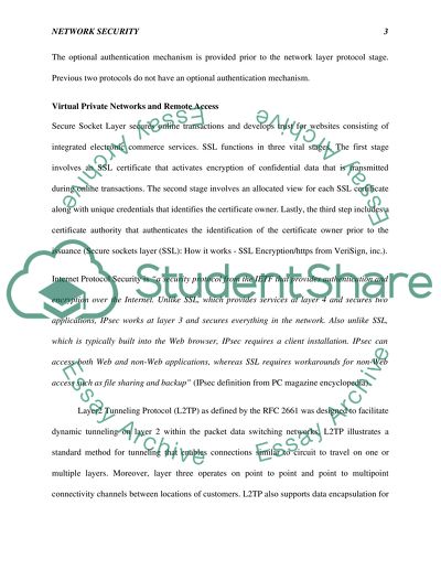 Network Security Research