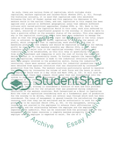 Economic Factor, Socialism, and Communism