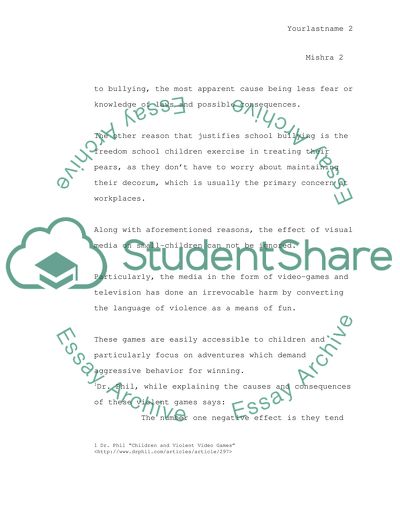 Bullying: Is Aggression a Natural Part of Child Development