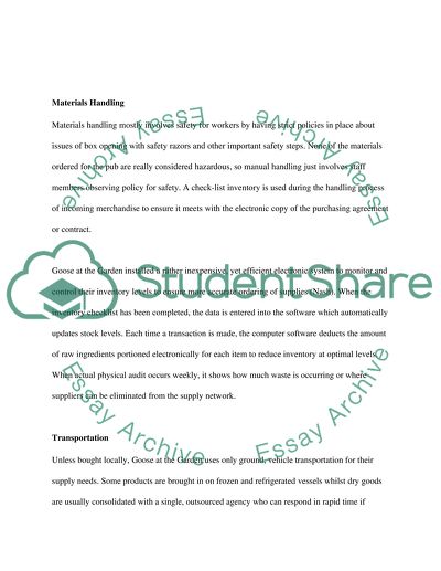 Strategic Supply Chain Managemnt