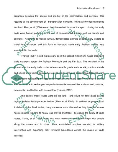 International Business Effects on Daily Lives