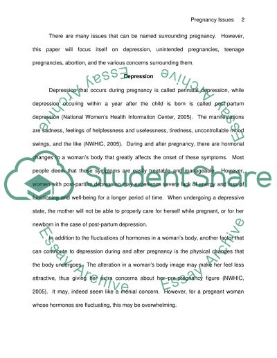 The Psychological Concerns of Women