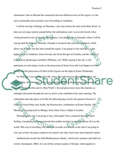 The Impacts of Tourism