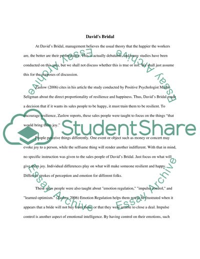 Emotion and Perception