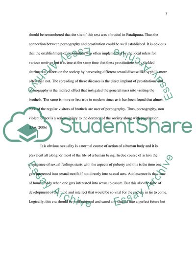 Human Sexuality- Prostitution