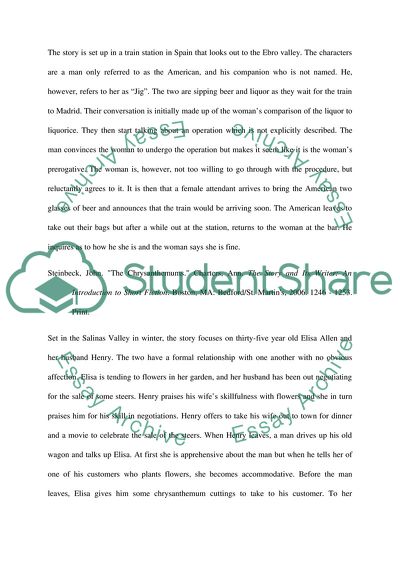 Descriptive Annotation: An Introduction to Short Fiction