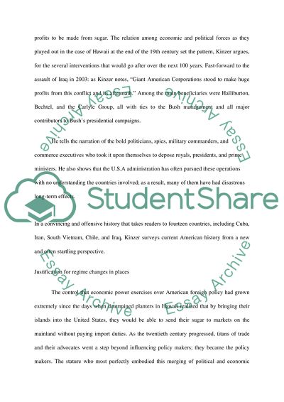 Overthrow History Paper