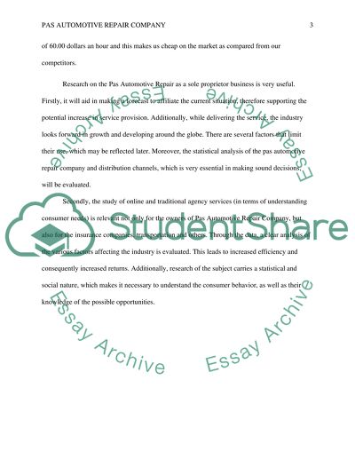 Pas Automotive Repair Company