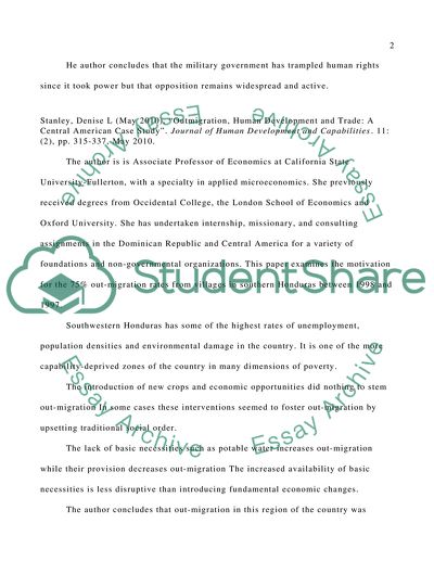 Human Rights in Honduras